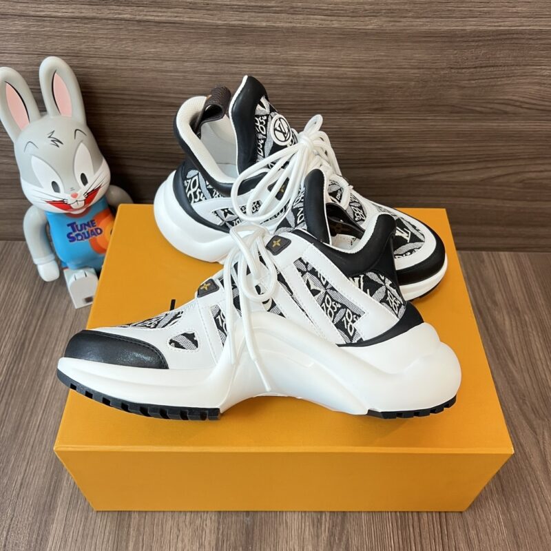 Alternative view of LOUIS VUITTON ARCHLIGHT SNEAKER BLACK AND WHITE