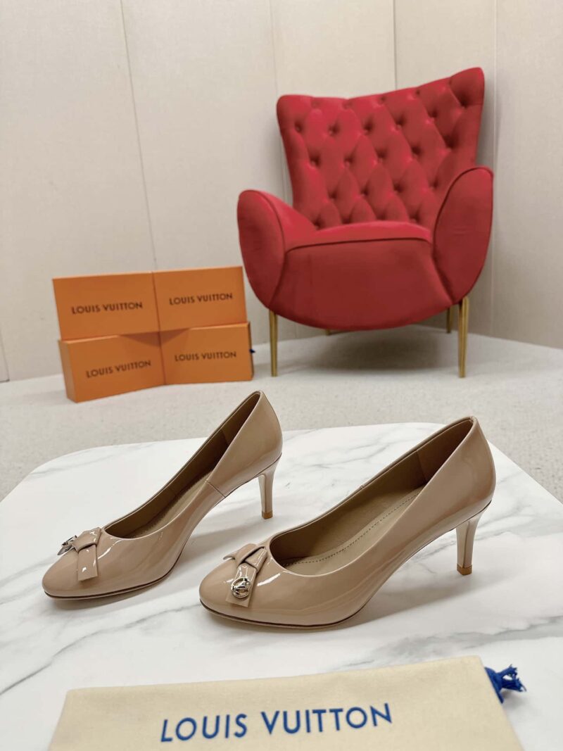 Alternative view of LOUIS VUITTON FIANCEE PUMPS BEIGE