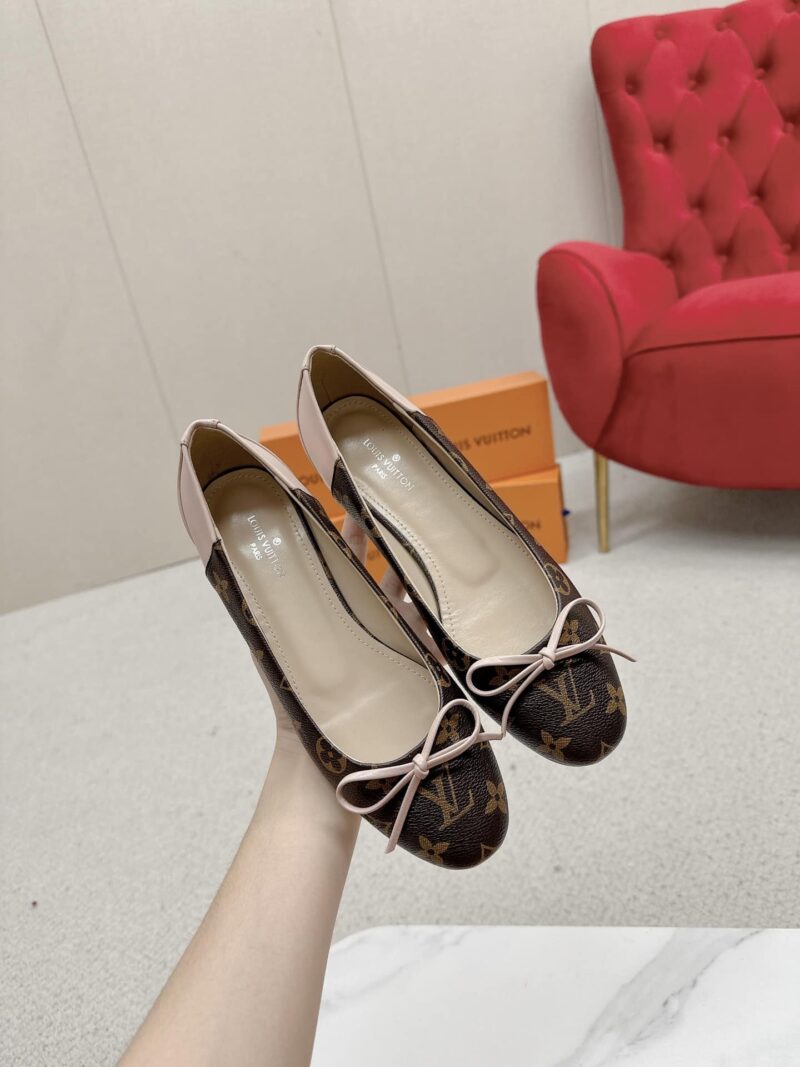 Alternative view of LOUIS VUITTON JOY BALLERINA FLATS MONOGRAM BEIGE
