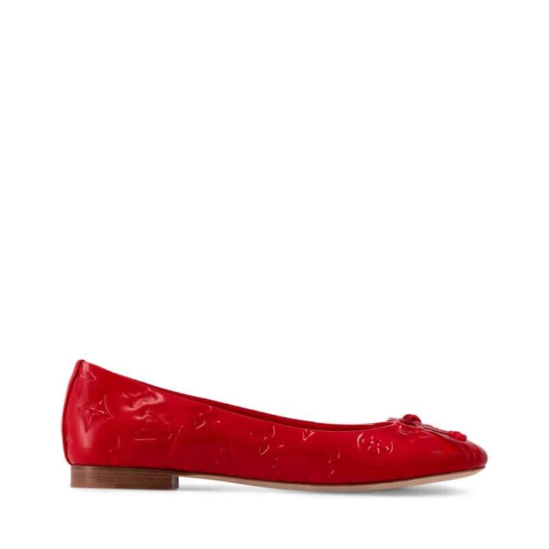 LOUIS VUITTON NINA FLAT BALLERINA RED 1ABGM3