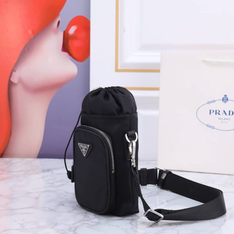 Alternative view of PRADA RE NYLON SMARTPHONE CASE BLACK 18CM 2ZH1552DMIF0002