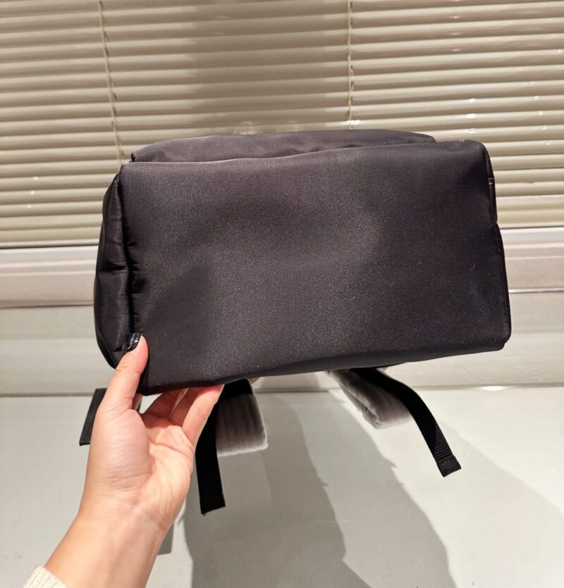 Alternative view of PRADA RE NYLON AND SAFFIANO LEATHER BACKPACK BLACK 43CM 2VZ048 2DMG F0002