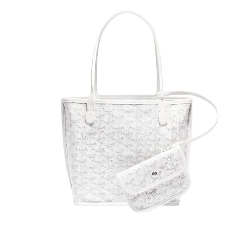 GOYARD ANJOU MINI BAG WHITE 21CM ANJOUSMINCG50TY50P