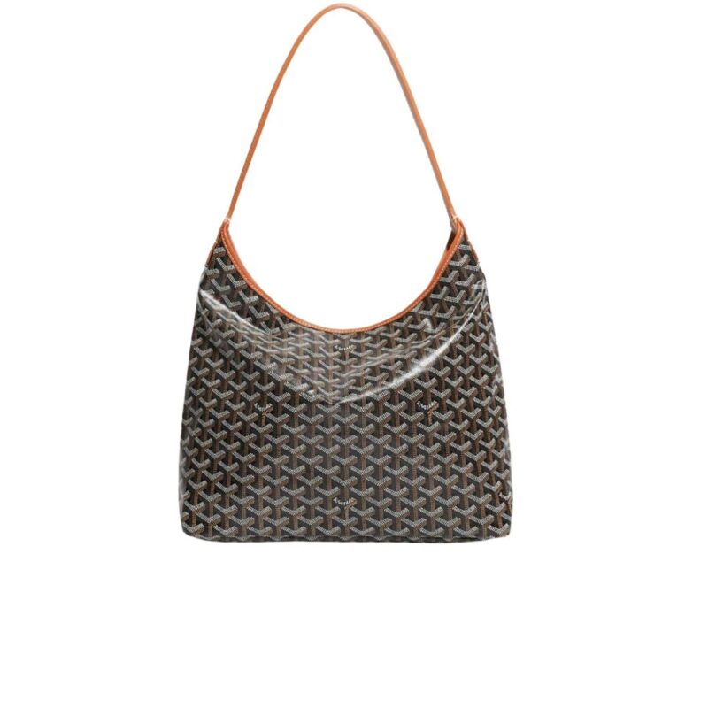 GOYARD BOHÈME HOBO BAG BLACK TAN 42CM BOHEMEPMLTY01CL03P