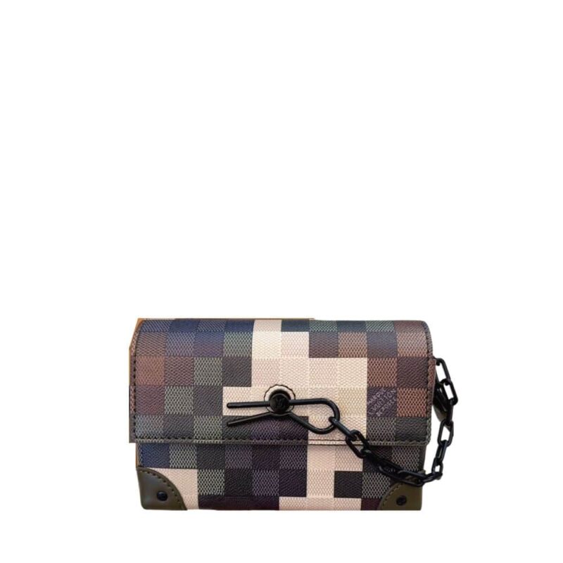 LOUIS VUITTON STEAMER WEARABLE WALLET MULTICOLOR 17CM