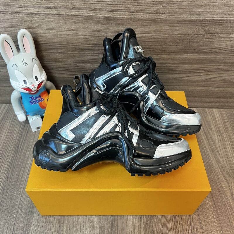 Alternative view of LOUIS VUITTON ARCHLIGHT SNEAKER BLACK AND SILVER