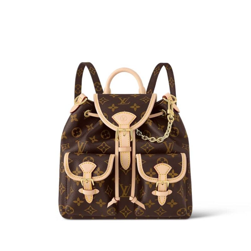 LOUIS VUITTON EXCURSION MONOGRAM BACKPACK BROWN 23CM M46932