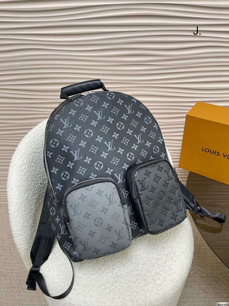 Alternative view of LOUIS VUITTON MONOGRAM BACKPACK BLACK 41CM