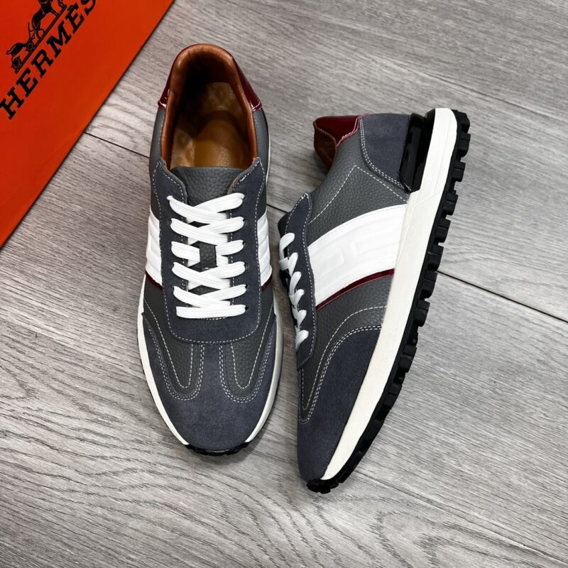 Alternative view of HERMES TRAIL SNEAKER GREY