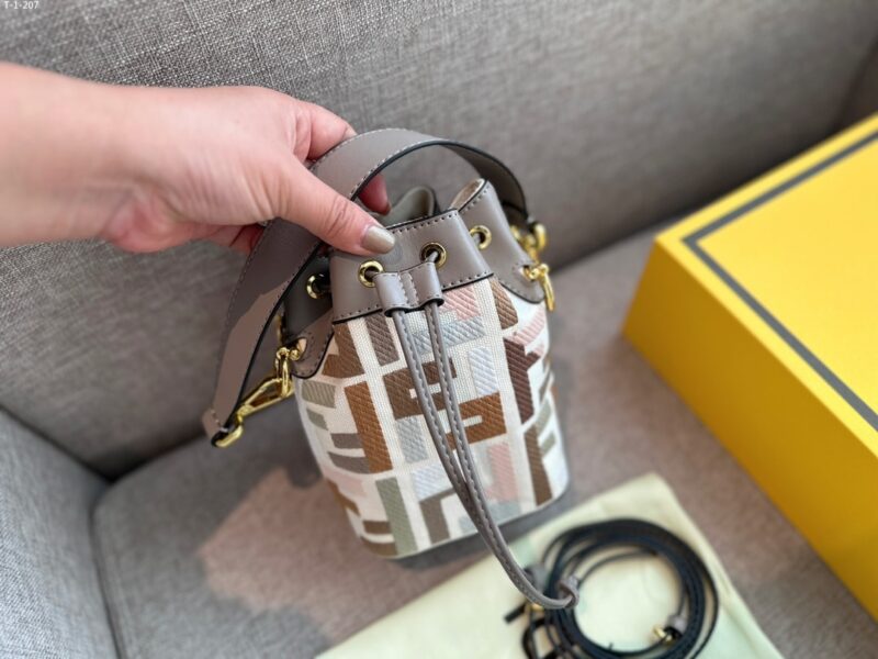 Alternative view of FENDI MON TRESOR MINI BAG MULTICOLOR CANVAS 18CM 8BS010 APKE F1MB4