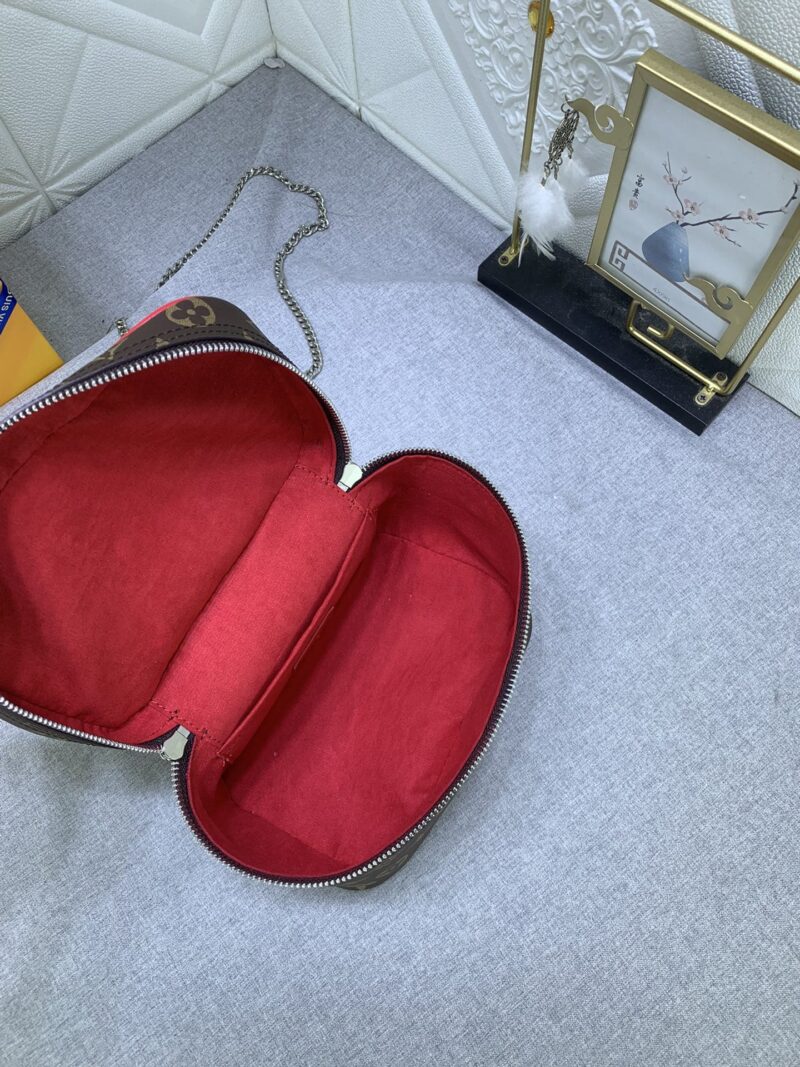 Alternative view of LOUIS VUITTON NICE MINI MONOGRAM CANVAS RED 20CM M46766