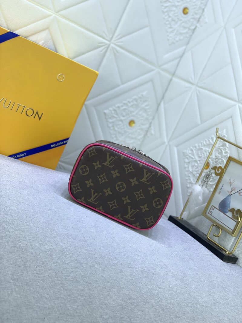 Alternative view of LOUIS VUITTON NICE MINI MONOGRAM CANVAS PINK 20CM M46767