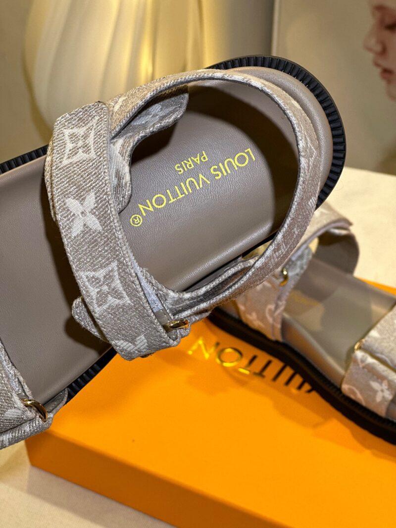 Alternative view of LOUIS VUITTON LV SUNSET FLAT COMFORT SANDALS BEIGE 1AC4OR