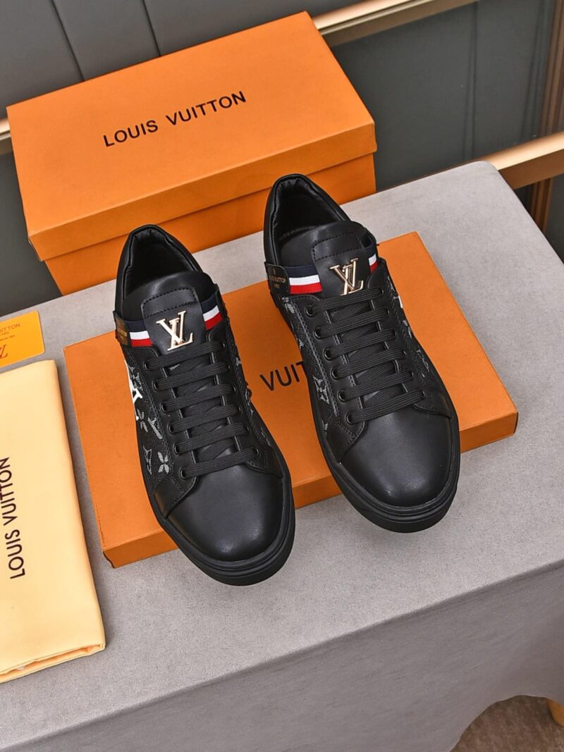 Alternative view of LOUIS VUITTON TRAINER BLACK DENIM