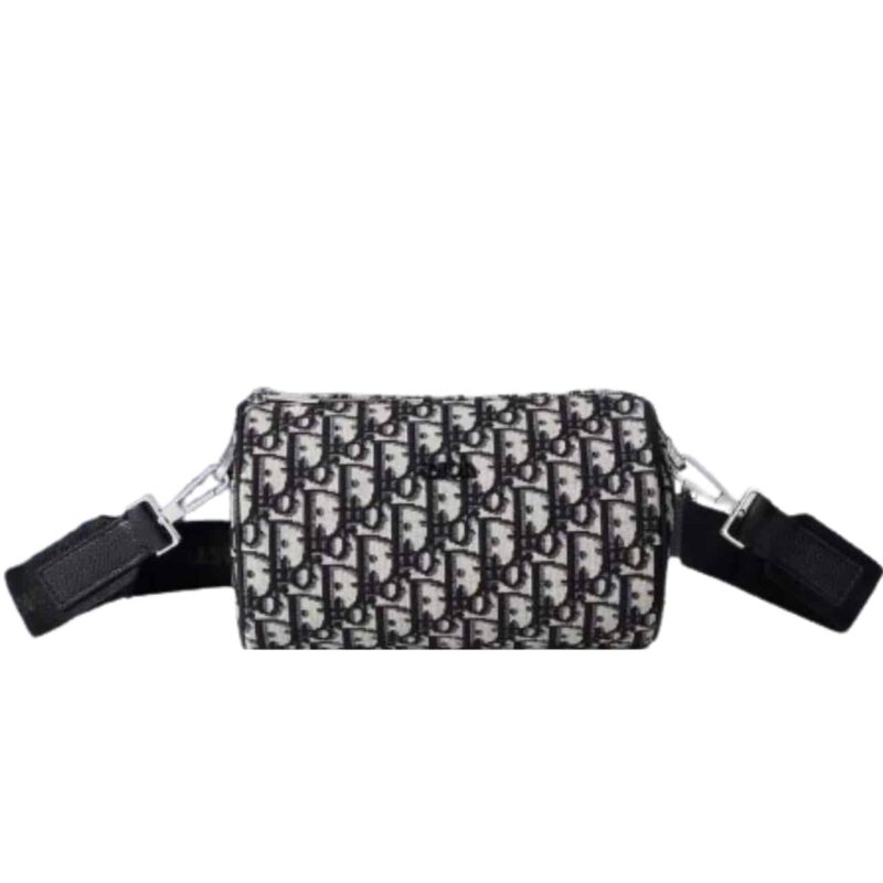 DIOR ROLLER MESSENGER BAG BLACK 21CM 1ROPO061YKY H26E