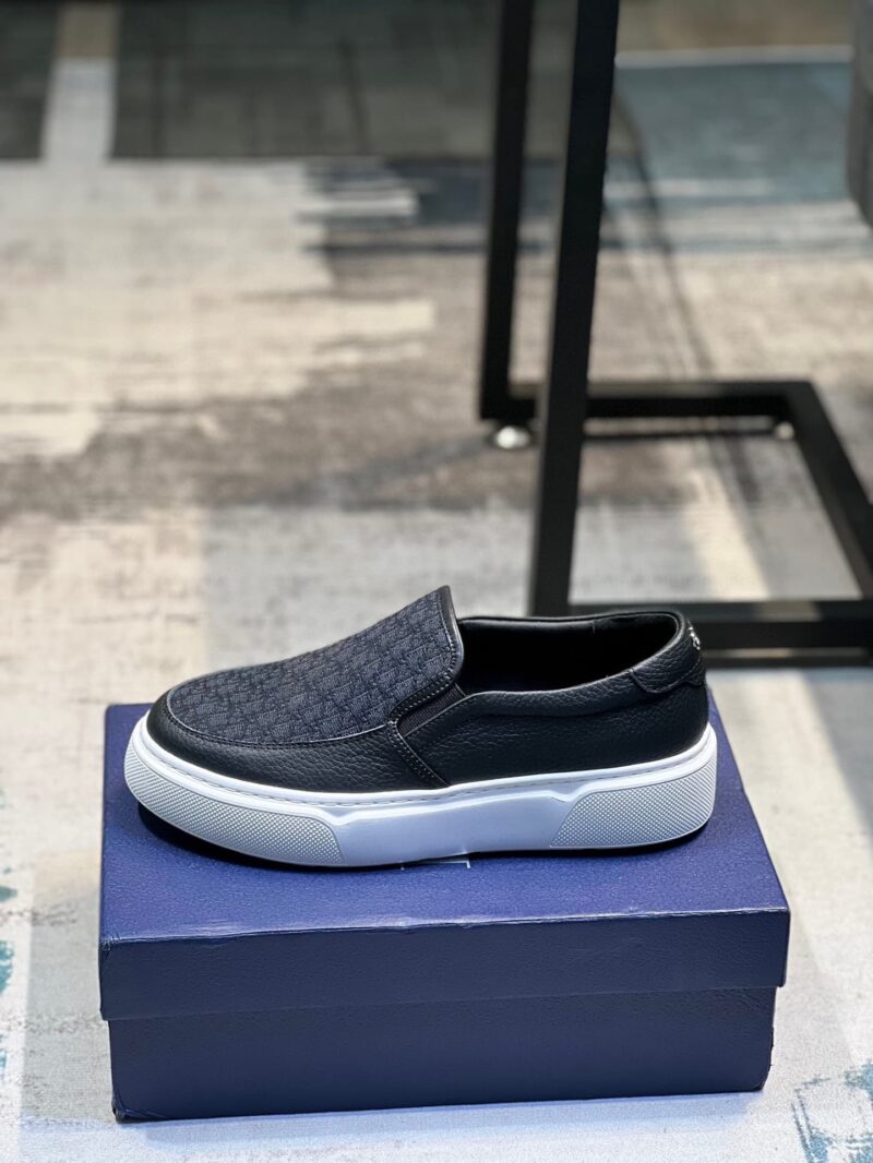 Alternative view of DIOR MEN’S SLIP ON LEATHER AND BLACK