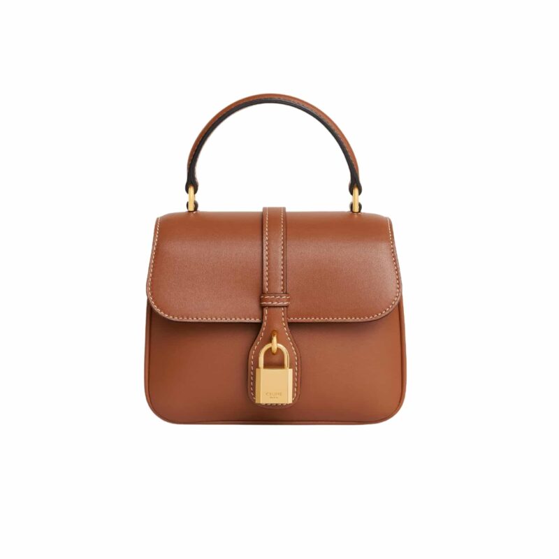 CELINE MINI TABOU IN SMOOTH TAN 17CM 10L343FB6 04LU