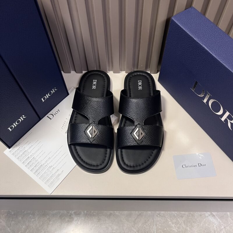 Alternative view of DIOR ALIAS SANDAL GRAINED BLACK 3SA125YJK H900