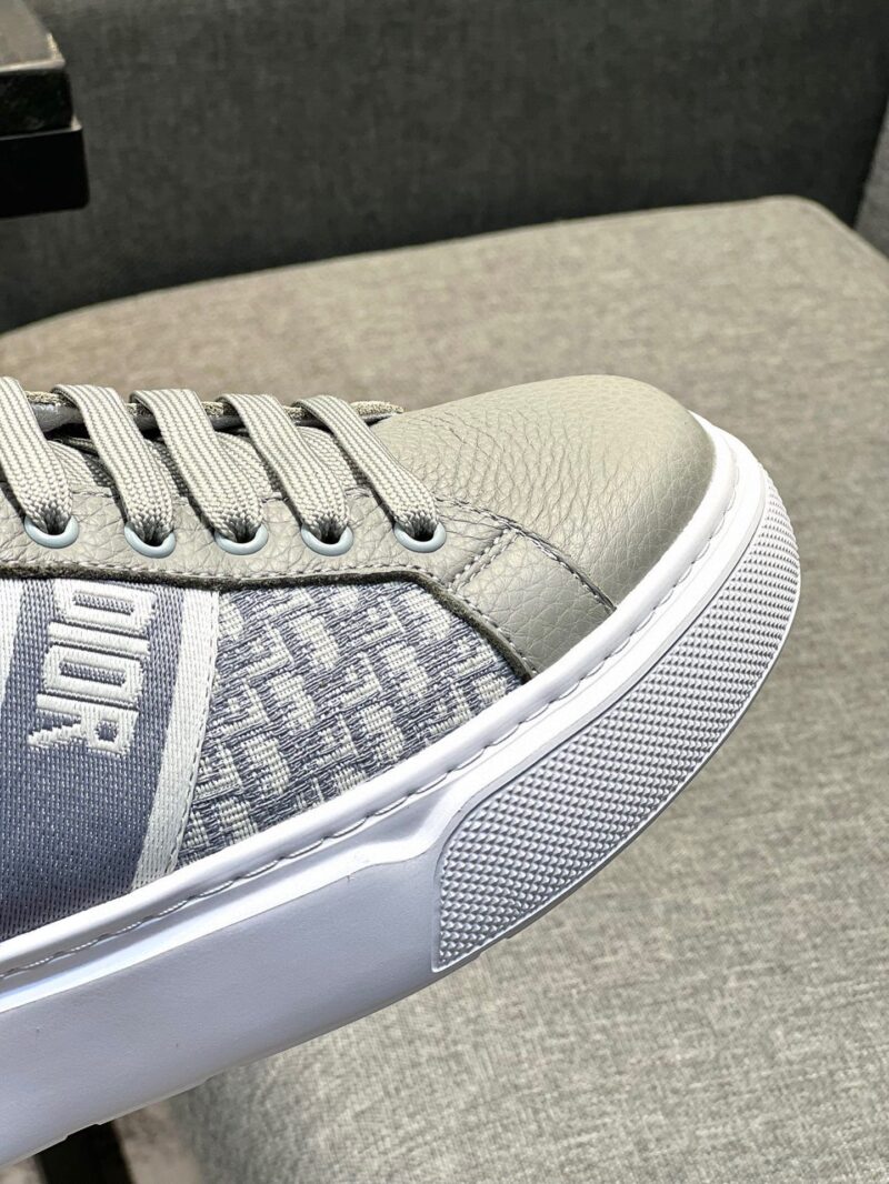 Alternative view of DIOR MEN'S SNEAKERS CD EMBROIDERED CANVAS LOW GREY