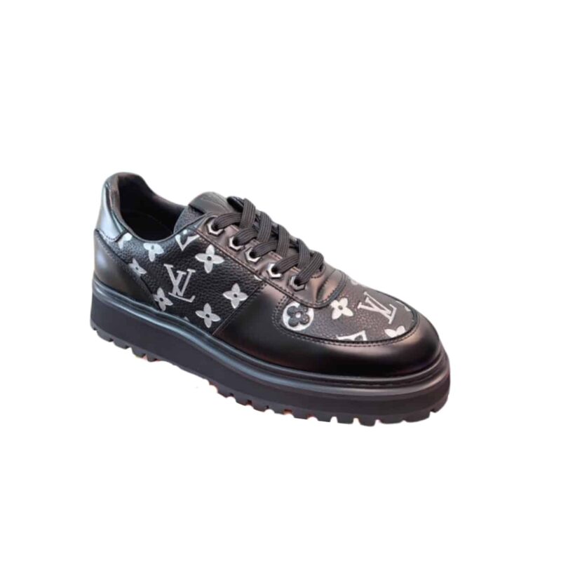 LOUIS VUITTON MEN’S SNEAKERS MONOGRAM EMPREINTE BLACK