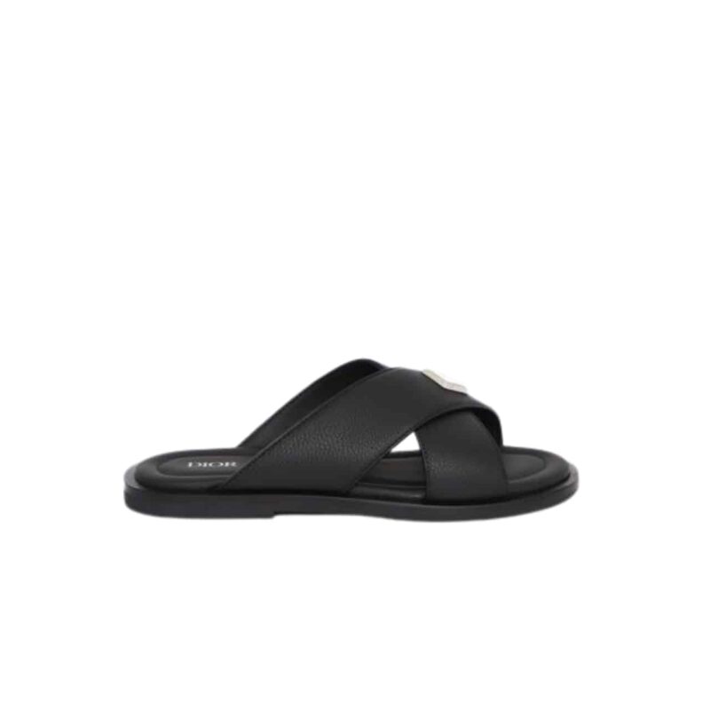 DIOR ALIAS SANDAL GRAINED BLACK 3SA125YJK H900
