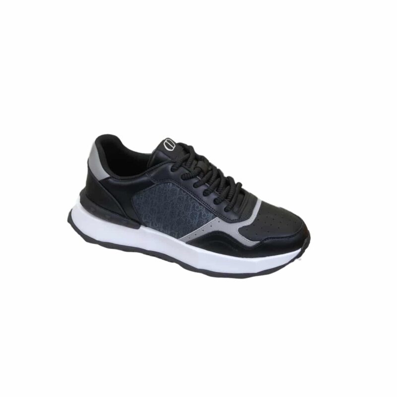 DIOR RUNNER SNEAKER SMOOTH CD PATTERN BLACK
