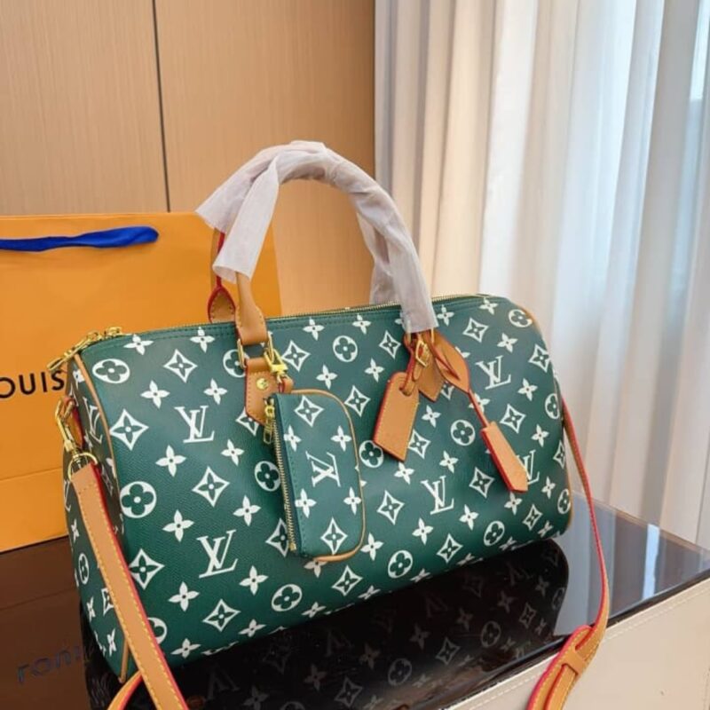 Alternative view of LOUIS VUITTON SPEEDY P9 BANDOULIÈRE 50 GREEN 50CM M46991
