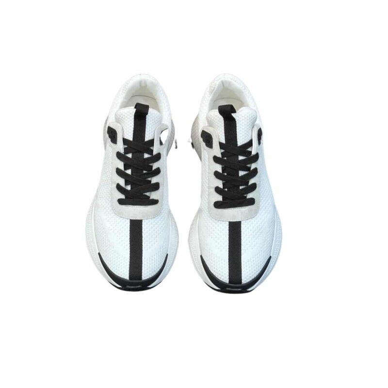HERMES HEROS SNEAKER BLACK WHITE H232985ZH90400