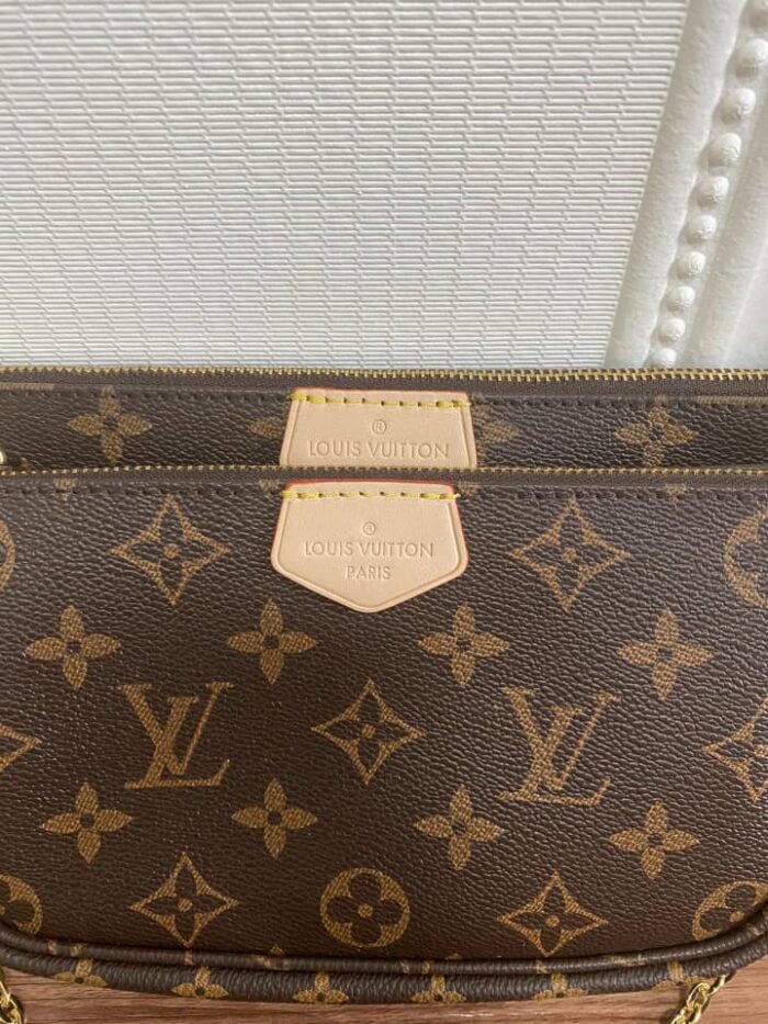 Alternative view of LOUIS VUITTON MULTI POCHETTE ACCESSOIRES BROWN 24CM