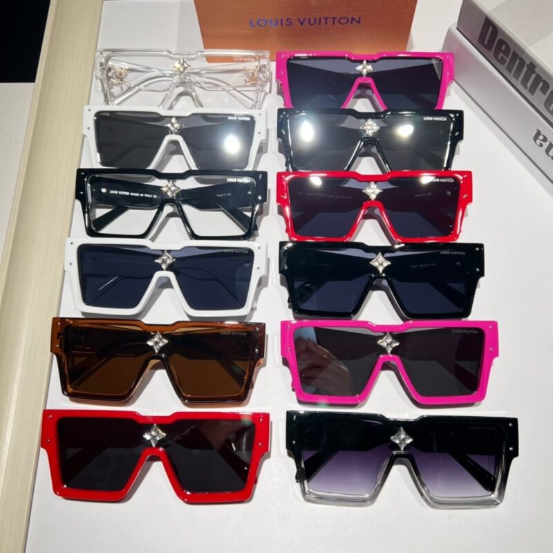 Alternative view of LOUIS VUITTON CYCLONE SUNGLASSES BLACK Z1578E