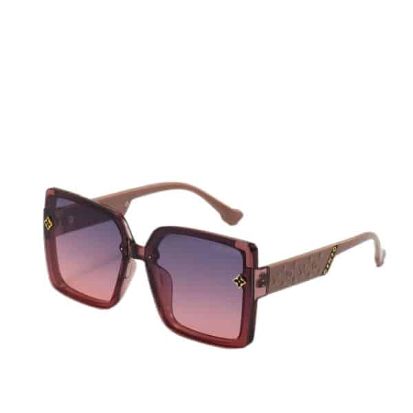 LOUIS VUITTON MONOGRAM SQUARE GLASSES PURPLE