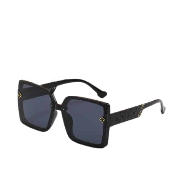 LOUIS VUITTON MONOGRAM SQUARE GLASSES BLACK