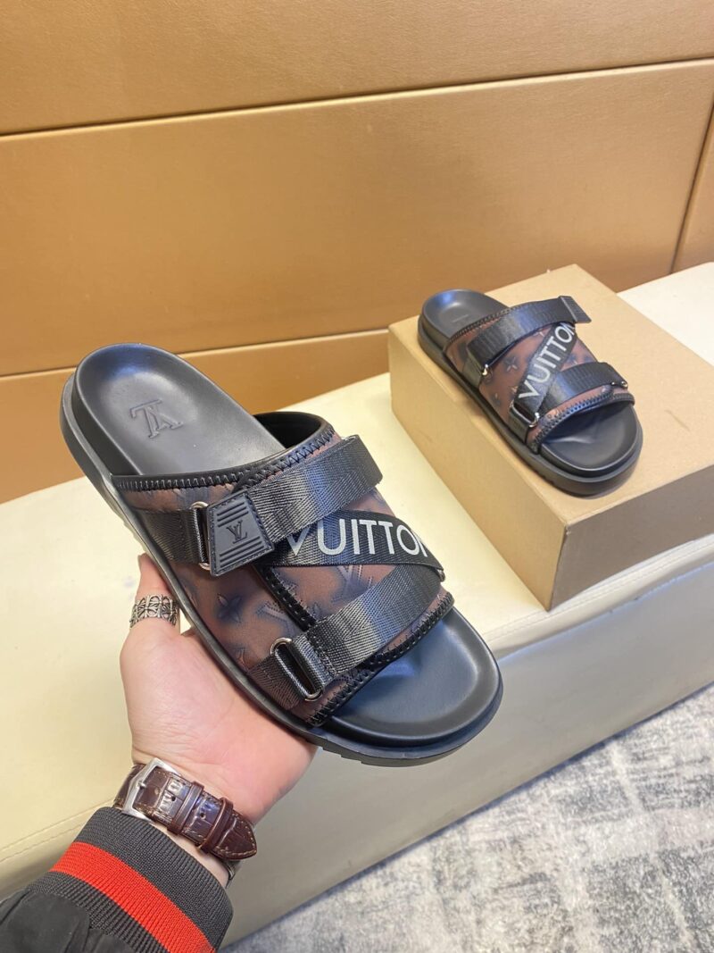 Alternative view of LOUIS VUITTON LV HONOLULU MULE SANDAL BROWN