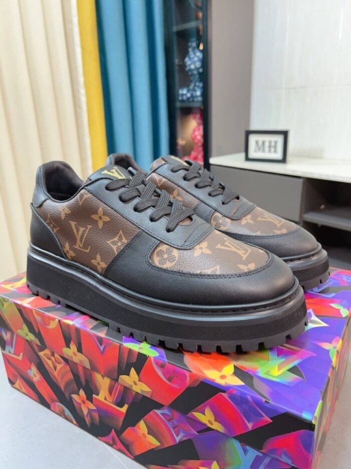 Alternative view of LOUIS VUITTON MONOGRAM EMPREINTE LEATHER BLACK AND BROWN