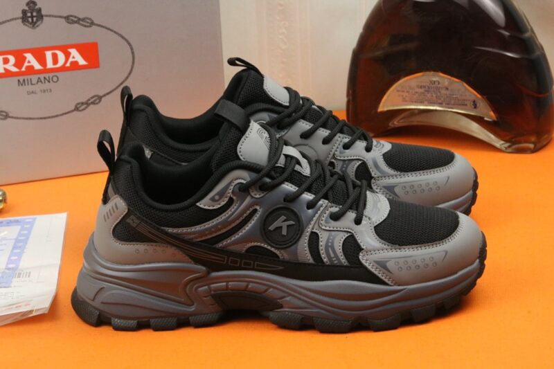 Alternative view of PRADA SPORT RUNNING SNEAKER IN BLACK