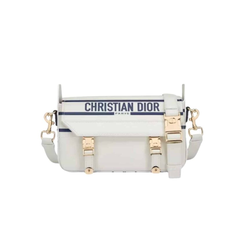 DIOR CAMP MESSENGER BAG WHITE 24CM