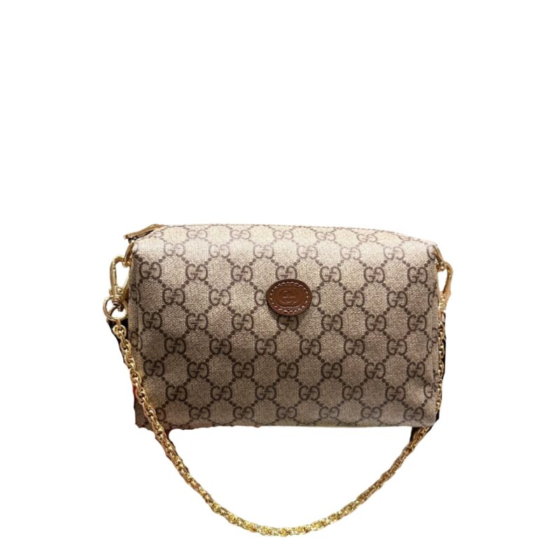 GUCCI COUNTER GG PRINTED SINGLE SHOULDER MESSENGER BAG 21CM