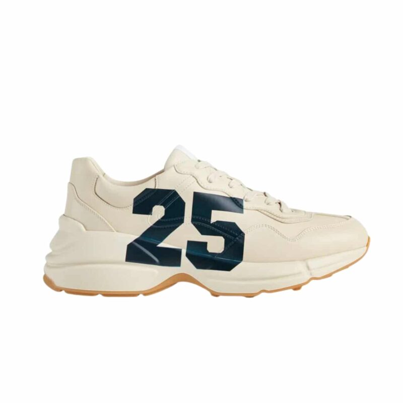 GUCCI RHYTON SNEAKER WITH ’25’ ‎663339 2SH00 9522