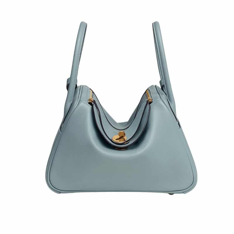 HERMÈS LINDY 26 BAG BLUE 26CM H073430CCJ7