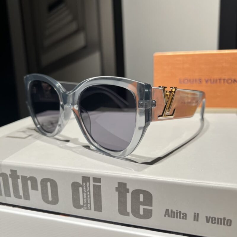 Alternative view of LOUIS VUITTON ICON CAT EYE SUNGLASSES TRANSPARENT