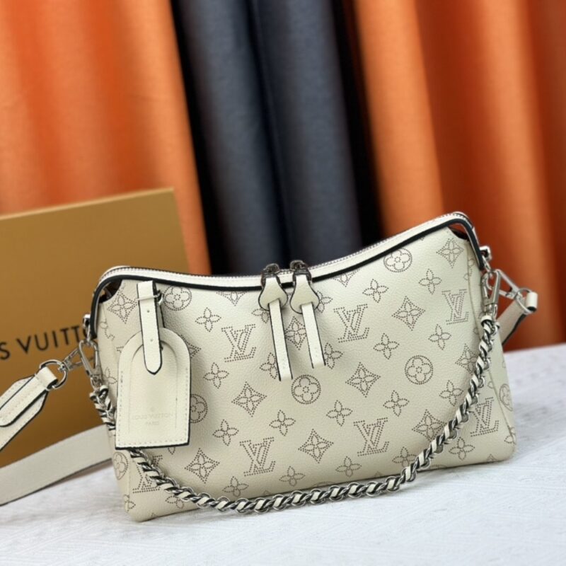 Alternative view of LOUIS VUITTON HAND IT ALL PM CREME BEIGE 29CM M24114