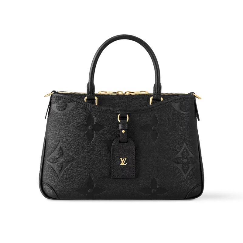 Louis Vuitton Trianon PM Monogram Empreinte Black 28Cm M46488
