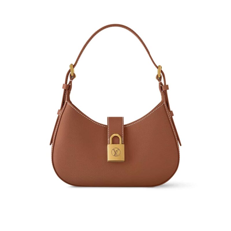 LOUIS VUITTON LOW KEY SHOULDER BAG BROWN 25CM M24885