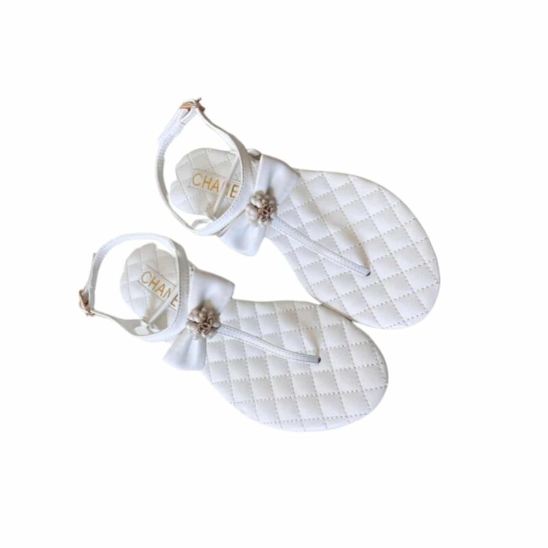 CHANEL SANDALS WHITE G45258
