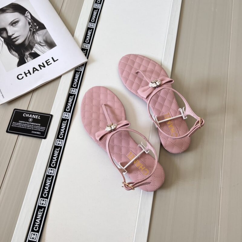 Alternative view of CHANEL SANDALS PINK G45258 X01000 NS099