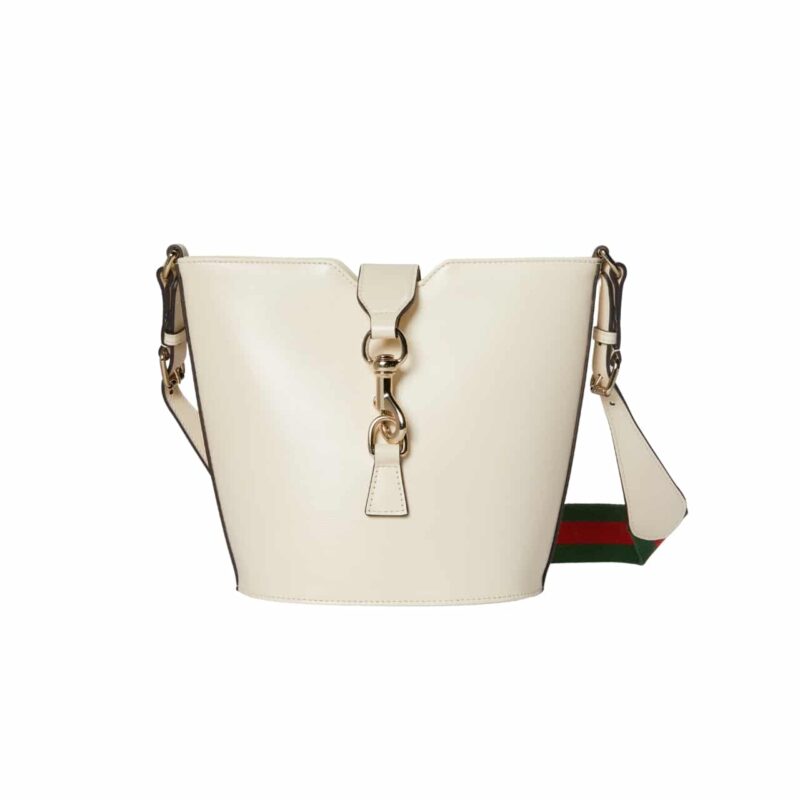 GUCCI MINI BUCKET SHOULDER BAG WHITE 19CM 782908 AADDY 9589