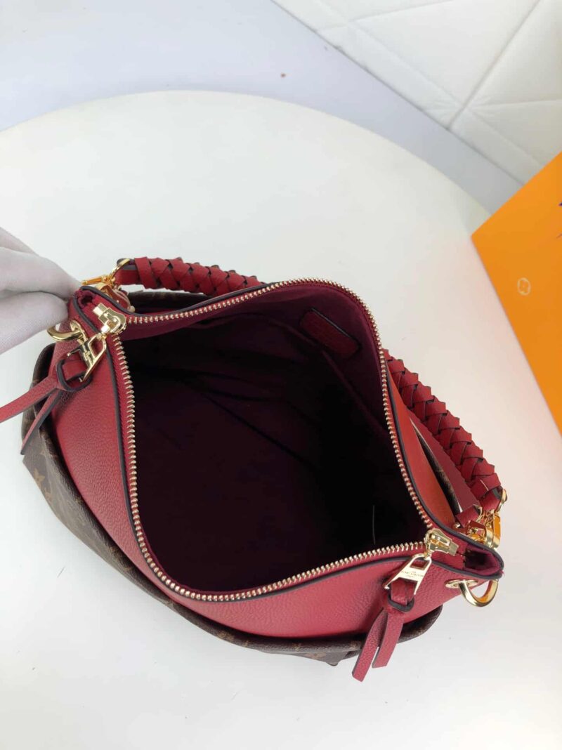 Alternative view of LOUIS VUITTON MAIDA HOBO HANDBAG RED MONOGRAM 33CM