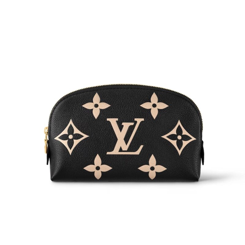LOUIS VUITTON COSMETIC POUCH PM BLACK 17CM M59086