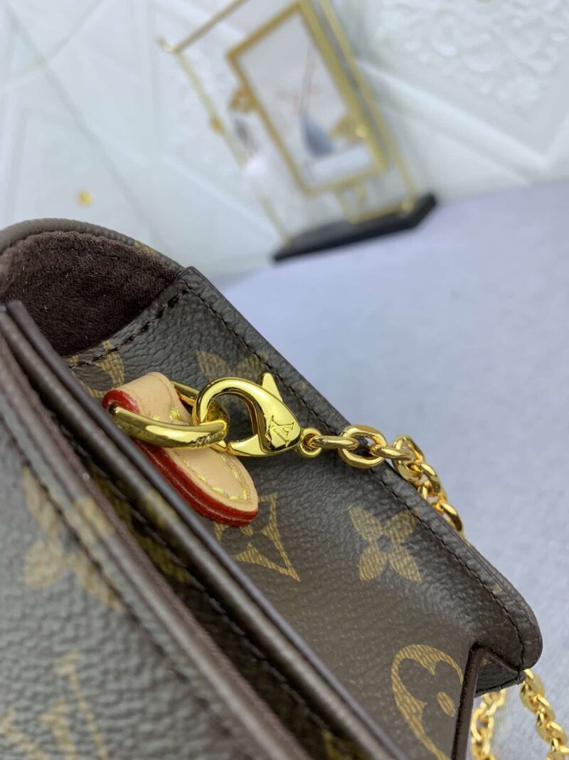 Alternative view of LOUIS VUITTON WALLET ON CHAIN LILY MONOGRAM 20CM M82509