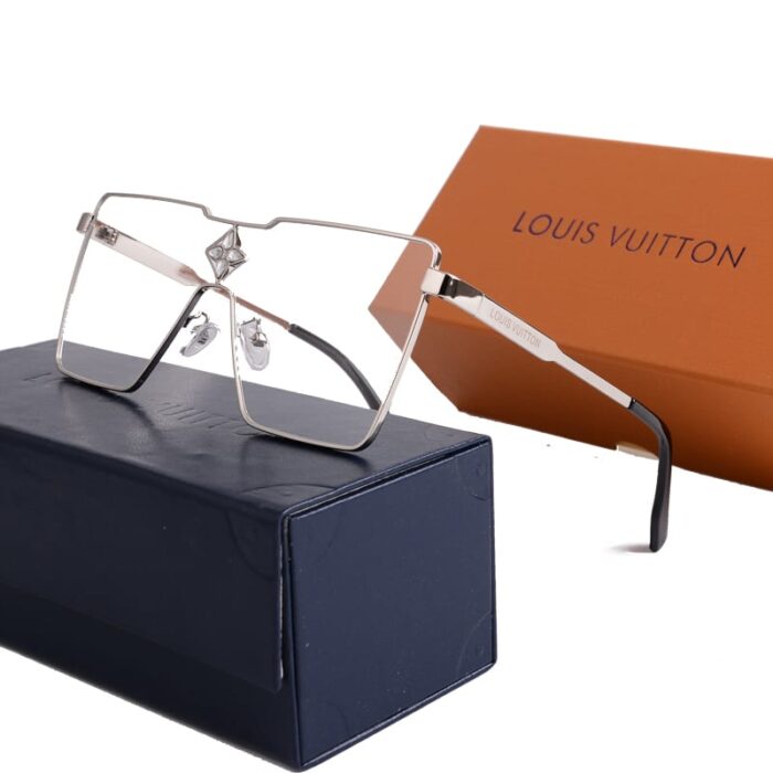 Alternative view of LOUIS VUITTON CYCLONE METAL SUNGLASSES TRANSPARENT SILVER Z1701U